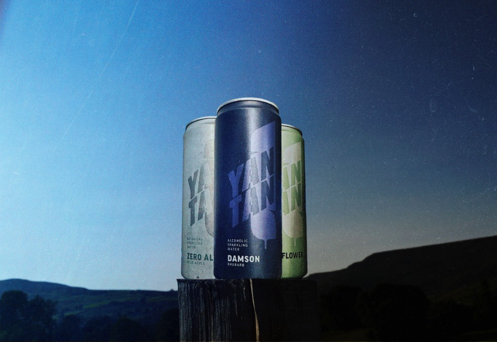 Yan Tan sparkling water cans